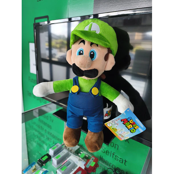 Peluche HQ Luigi Mario Bros 34cm by Simba 2