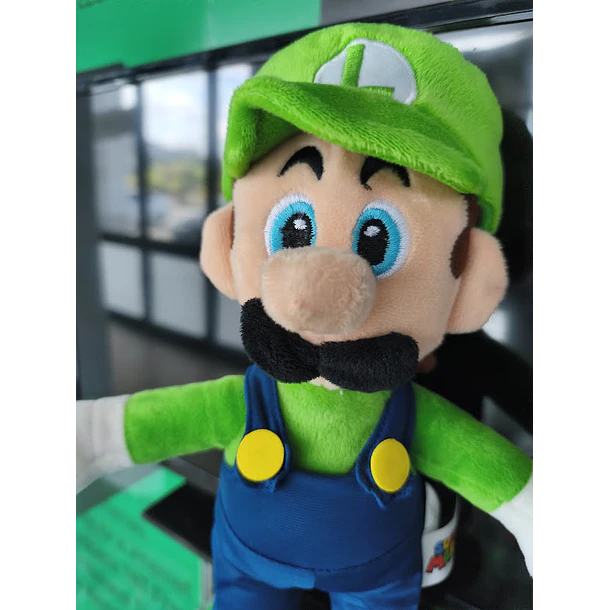 Peluche HQ Luigi Mario Bros 34cm by Simba 3
