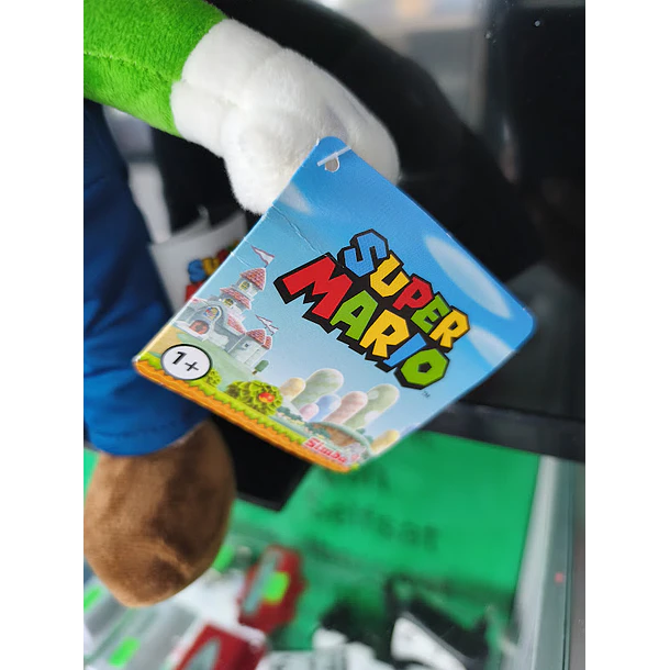 Peluche HQ Luigi Mario Bros 34cm by Simba 4