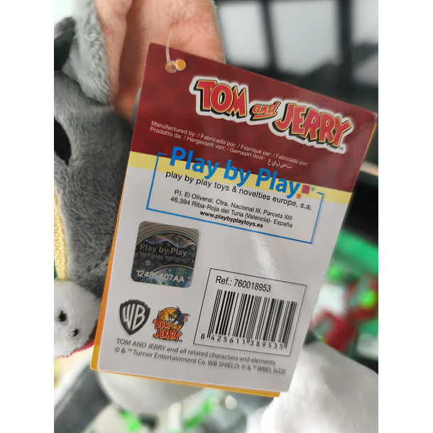 Peluche Tom Tom & Jerry 22cm 9