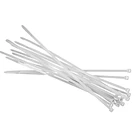 Saco com 100 Abraçadeiras de Serrilha Idealsat FS200 3,5x200 Natural  1