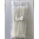 Saco com 100 Abraçadeiras de Serrilha Idealsat FS200 3,5x200 Natural  2
