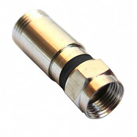 Ficha de compressão RG6 4 - DAXIS Pack de 100 unidades