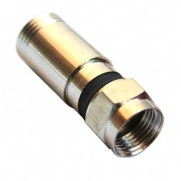 Ficha de compressão RG6 4 - DAXIS Pack de 100 unidades 1