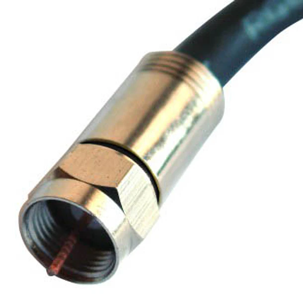 Ficha de compressão RG6 4 - DAXIS Pack de 100 unidades 2