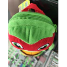 Mochila Pré-Escolar 3d Peluche Tartarugas Ninja Rafaello 38 cm 8