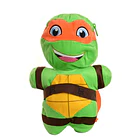Mochila Pré-Escolar 3d Peluche Tartarugas Ninja MichelAngelo 38 cm 2