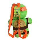 Mochila Pré-Escolar 3d Peluche Tartarugas Ninja MichelAngelo 38 cm 3