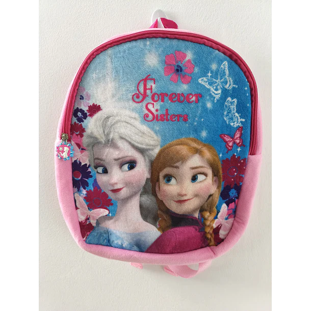 Mochila de Peluche Frozen Forever Sisters 32cm 3