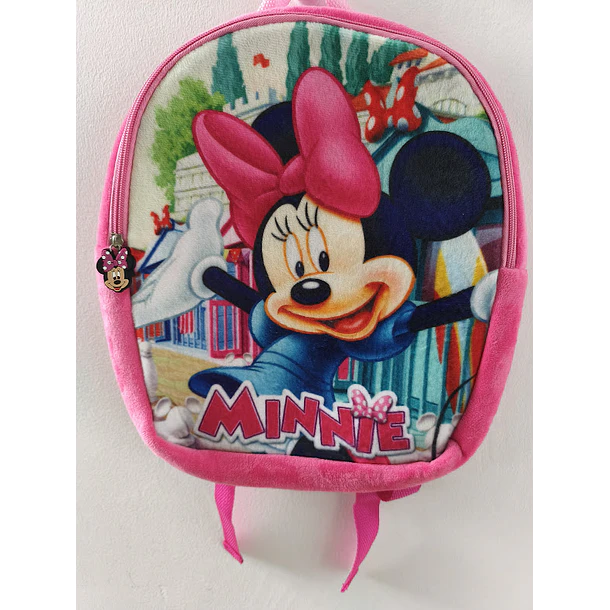 Mochila de Peluche Disney Minnie 32cm 1