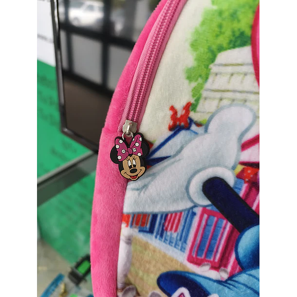 Mochila de Peluche Disney Minnie 32cm 5