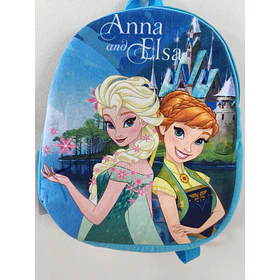 Mochila de Peluche Frozen Anna and Elsa 32cm