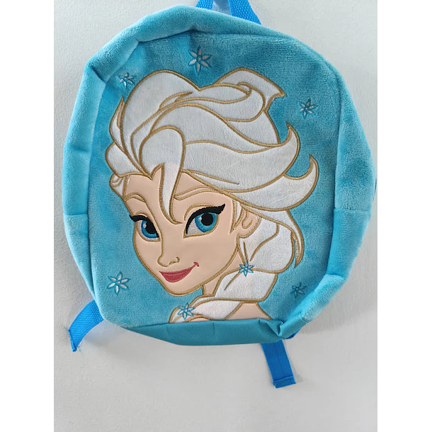 Mochila de Peluche Frozen Elsa 3D 29cm 1