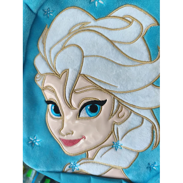 Mochila de Peluche Frozen Elsa 3D 29cm 4