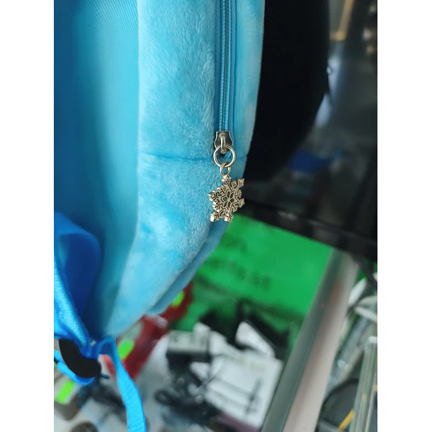 Mochila de Peluche Frozen Elsa 3D 29cm 5