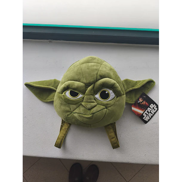 Mochila de Peluche Yoda Star Wars 24x26cm 4