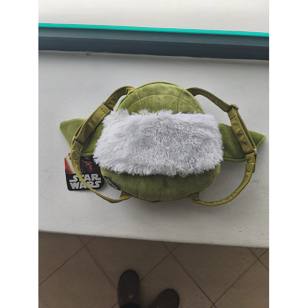 Mochila de Peluche Yoda Star Wars 24x26cm 5