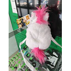 Mochila/Bolsa de ombro Fluffy Unicórnio 3D Despicable Me 25cm 7