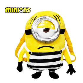 Mochila de Peluche 3D Minions Stuart jail prison 30cm
