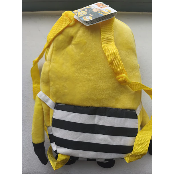 Mochila de Peluche 3D Minions Stuart jail prison 30cm 3