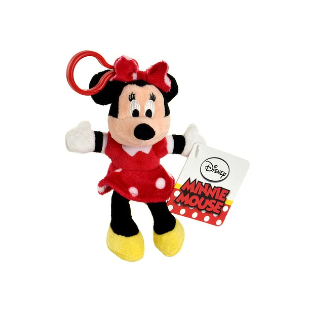 Bagclip Minnie Mouse Peluche 15cm 1