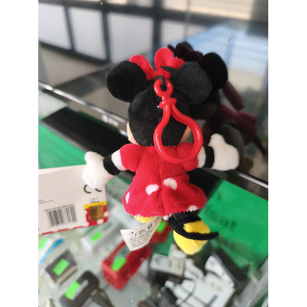 Bagclip Minnie Mouse Peluche 15cm 6