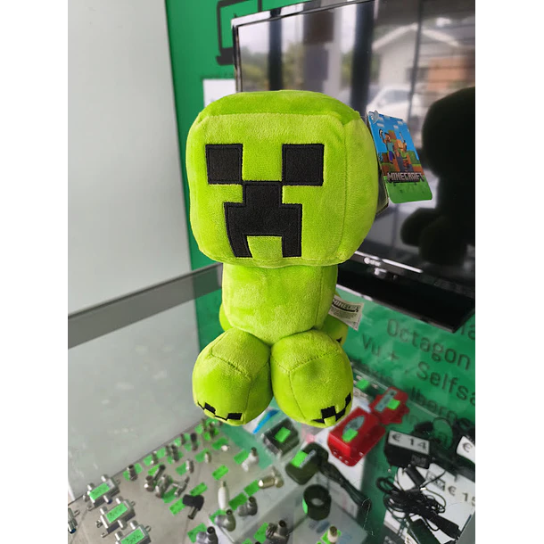 Peluche Minecraft Creeper 28cm 3