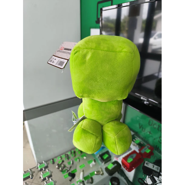 Peluche Minecraft Creeper 28cm 7