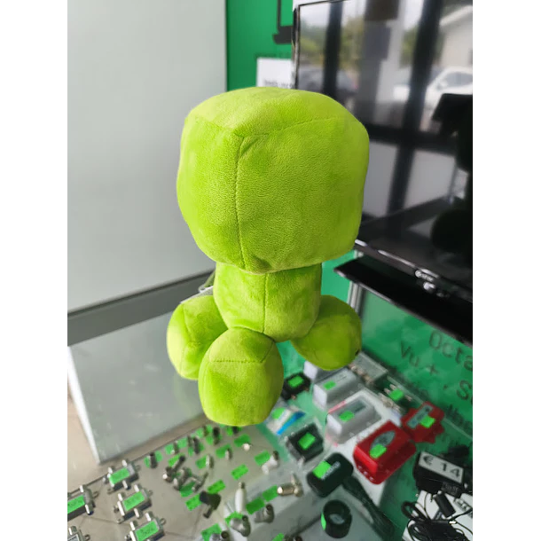 Peluche Minecraft Creeper 28cm 8