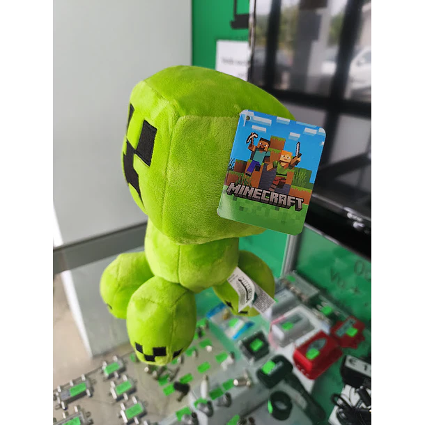 Peluche Minecraft Creeper 28cm 12