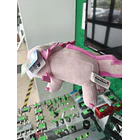 Peluche Minecraft Axolote Rosa 33cm 3