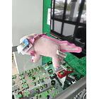 Peluche Minecraft Axolote Rosa 33cm 4