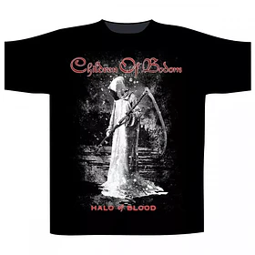 T-SHIRT Children Of Bodom "Halo Of Blood" (TAMANHO L)