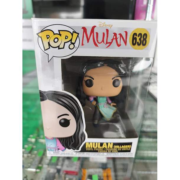 POP! Disney Mulan Villager 638(Ediçao Japonesa) 4
