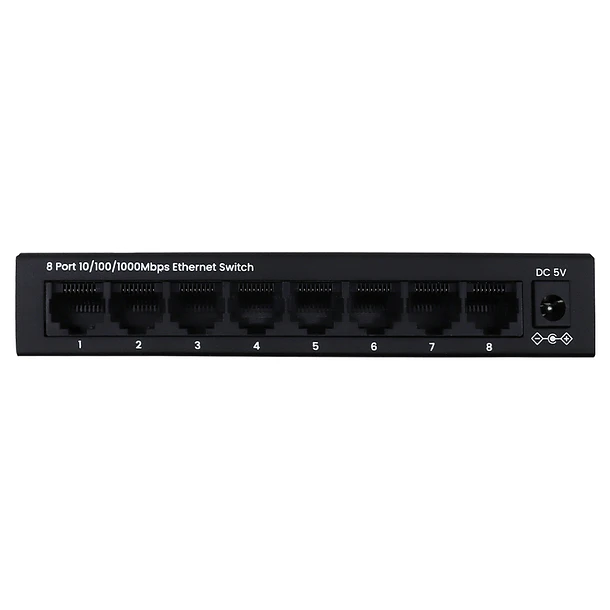 Televes Switch Ethernet L2, sem Gestão 8 portas, 10/100/1000 Mbps 768111 3