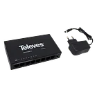 Televes Switch Ethernet L2, sem Gestão 8 portas, 10/100/1000 Mbps 768111 4