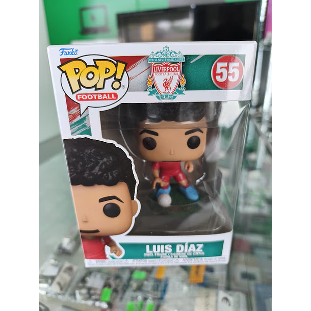 POP! Football Liverpool Luis Diaz 55 2