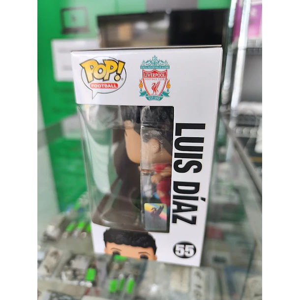 POP! Football Liverpool Luis Diaz 55 5
