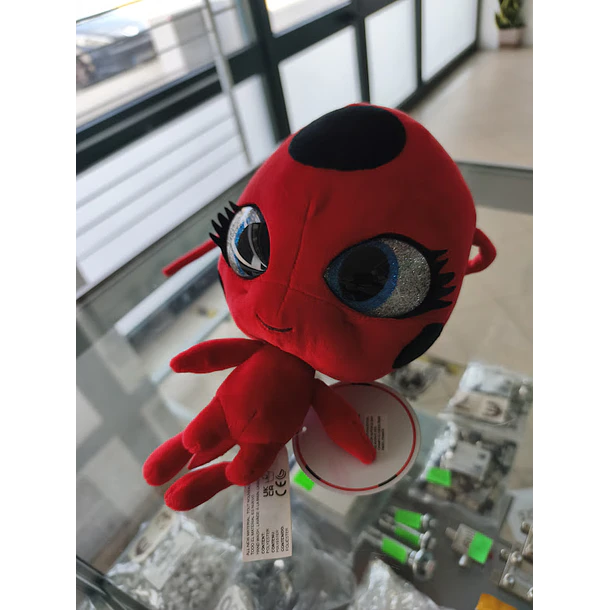 Peluche Tikki Miraculous Ladybug 25cm 9
