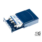 Kit amplificador de mastro EDISION MAK-300 5G 2UHF 1VHF + fonte de alimentação 24V 3