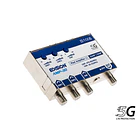 Kit amplificador de mastro EDISION MAK-300 5G 2UHF 1VHF + fonte de alimentação 24V 7