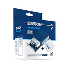 Kit amplificador de mastro EDISION MAK-300 5G 2UHF 1VHF + fonte de alimentação 24V 12