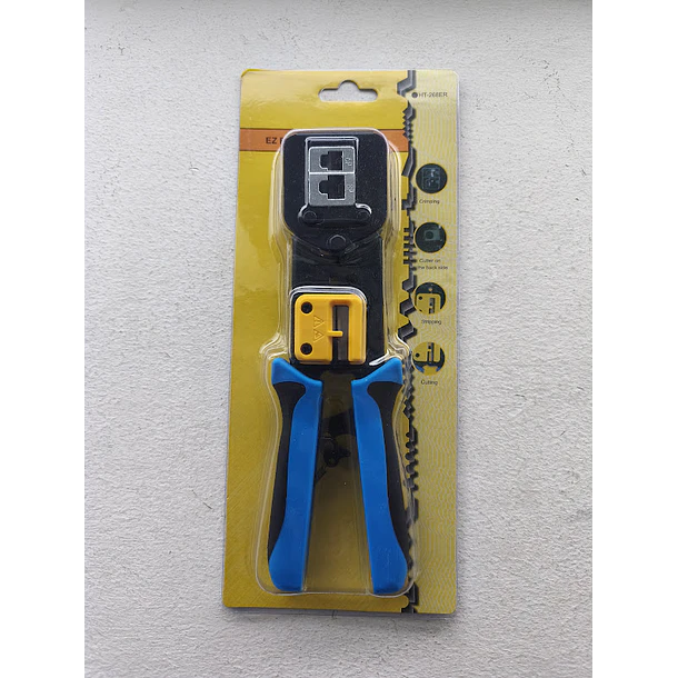Alicate de Cravar Fichas IDS EZ-RJ45, RJ11, RJ12 e RJ22 3