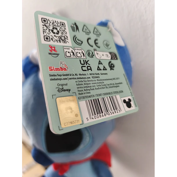 Peluche Disney Simba Doorables Stitch 25cm 8