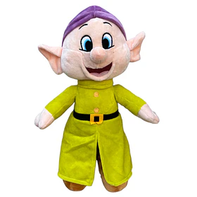 Peluche Branca de Neve e os 7 Anões Dunga (Dopey) 35/25cm
