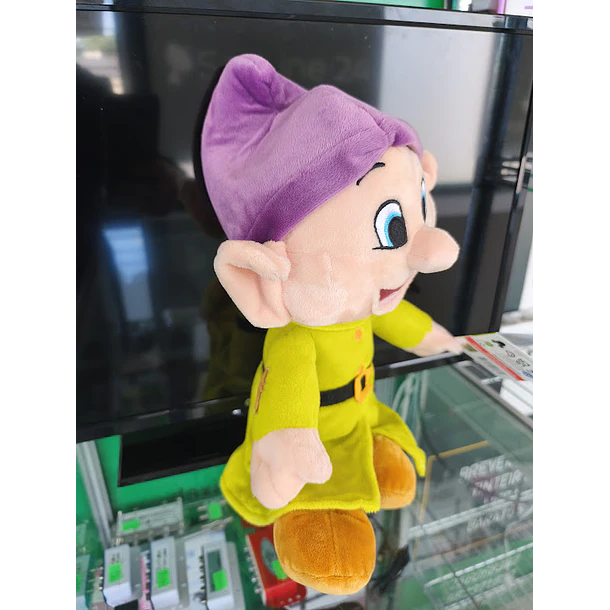 Peluche Branca de Neve e os 7 Anões Dunga (Dopey) 35/25cm 7