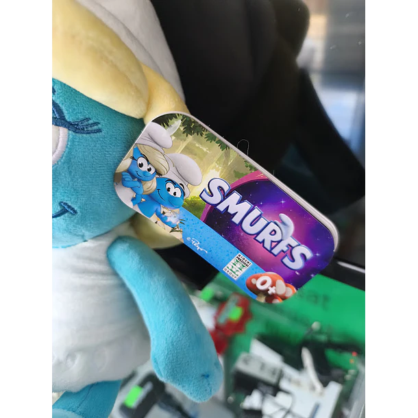 Peluche Smurfs the Movie Smurfina 32cm 3