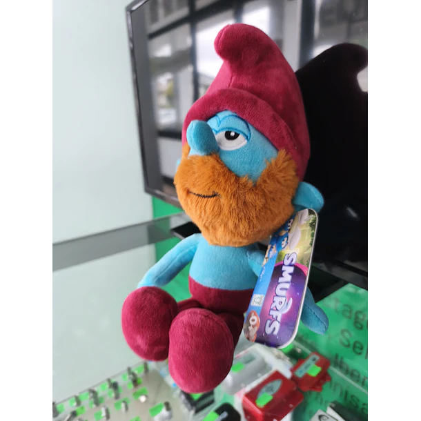 Peluche Smurfs the Movie Ken Smurf 32cm 3