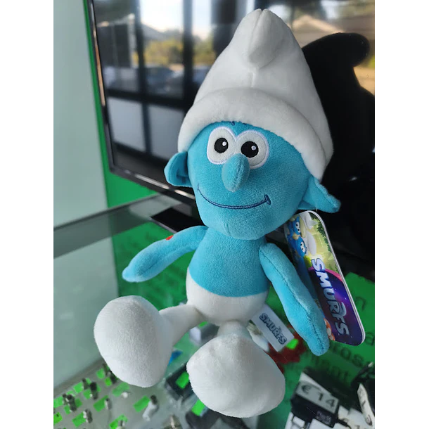 Peluche Smurfs the Movie Smurf Fortão 32cm 6