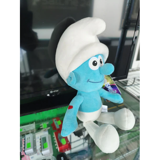 Peluche Smurfs the Movie Smurf Fortão 32cm 7